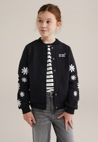 WE Fashion Bomber stiliaus striukė - black