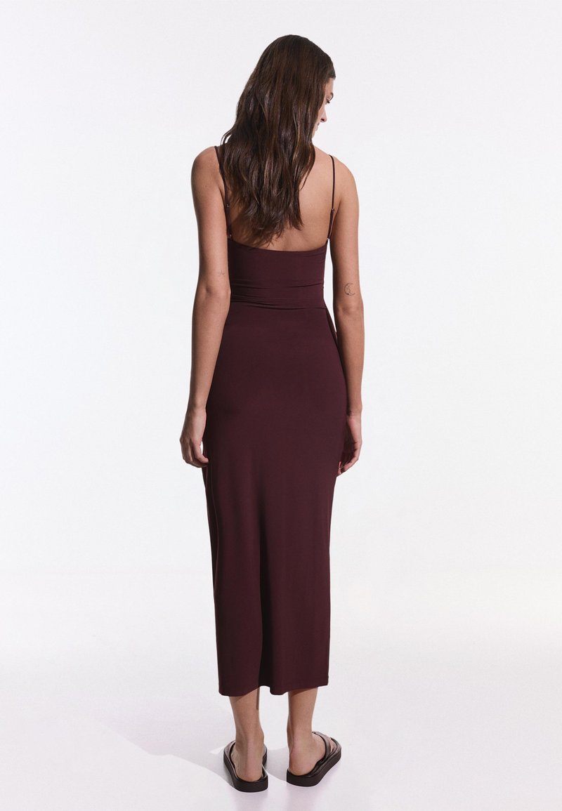 midi dress bershka Long