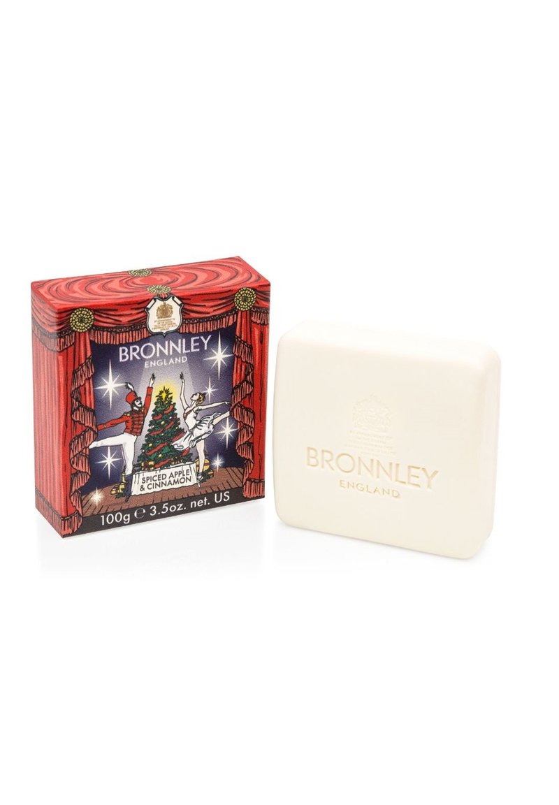 Bronnley - SEIFE APPLE   CINNAMON IN GESCHENKBOX 100 G - Soap bar - weiß, Enlarge