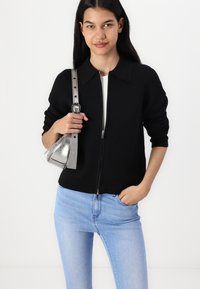 ONLY ONLBARIA ZIP - Cardigan - black