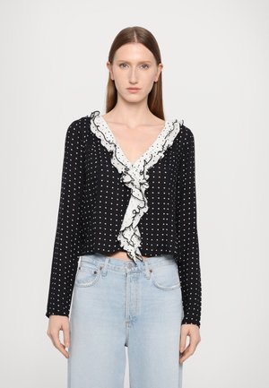 ADELAIDE  - Skjortebluse - black/white