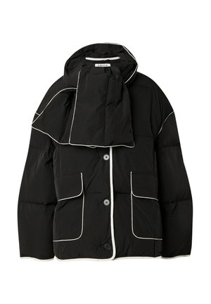 EDITED, EDITED WINTERJACKE AZARIA - Wintermantel - weiß schwarz