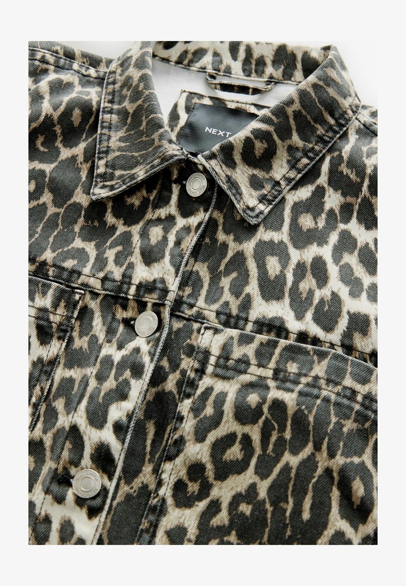 Manteau Douceur en fausse fourrure imprimée léopard Manteau Douceur en fausse fourrure imprimée léopard