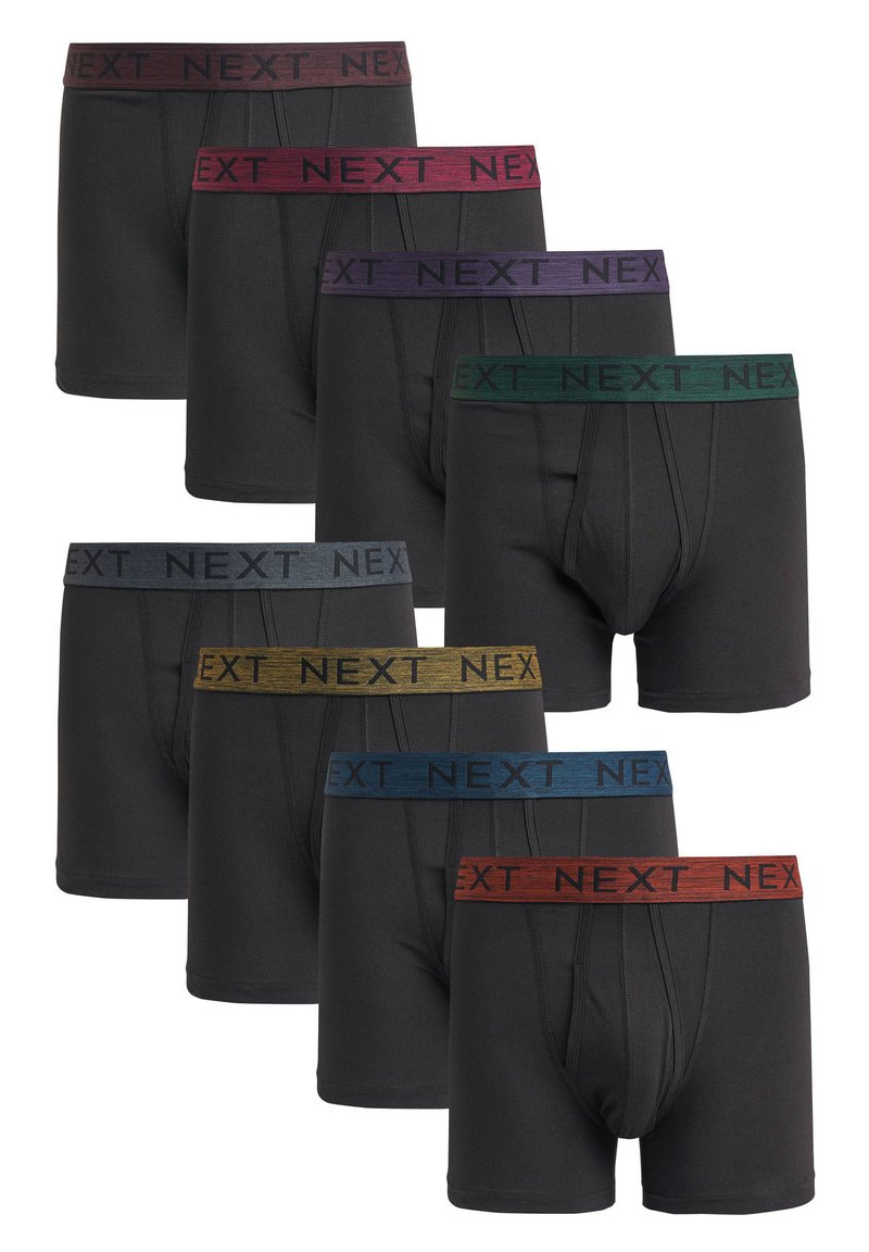 Next A-FRONT 8 PACK - Boxers - dark marl waistband