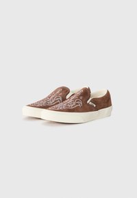 Vans CLASSIC UNISEX - Tenisky - potting soil/marshmallow