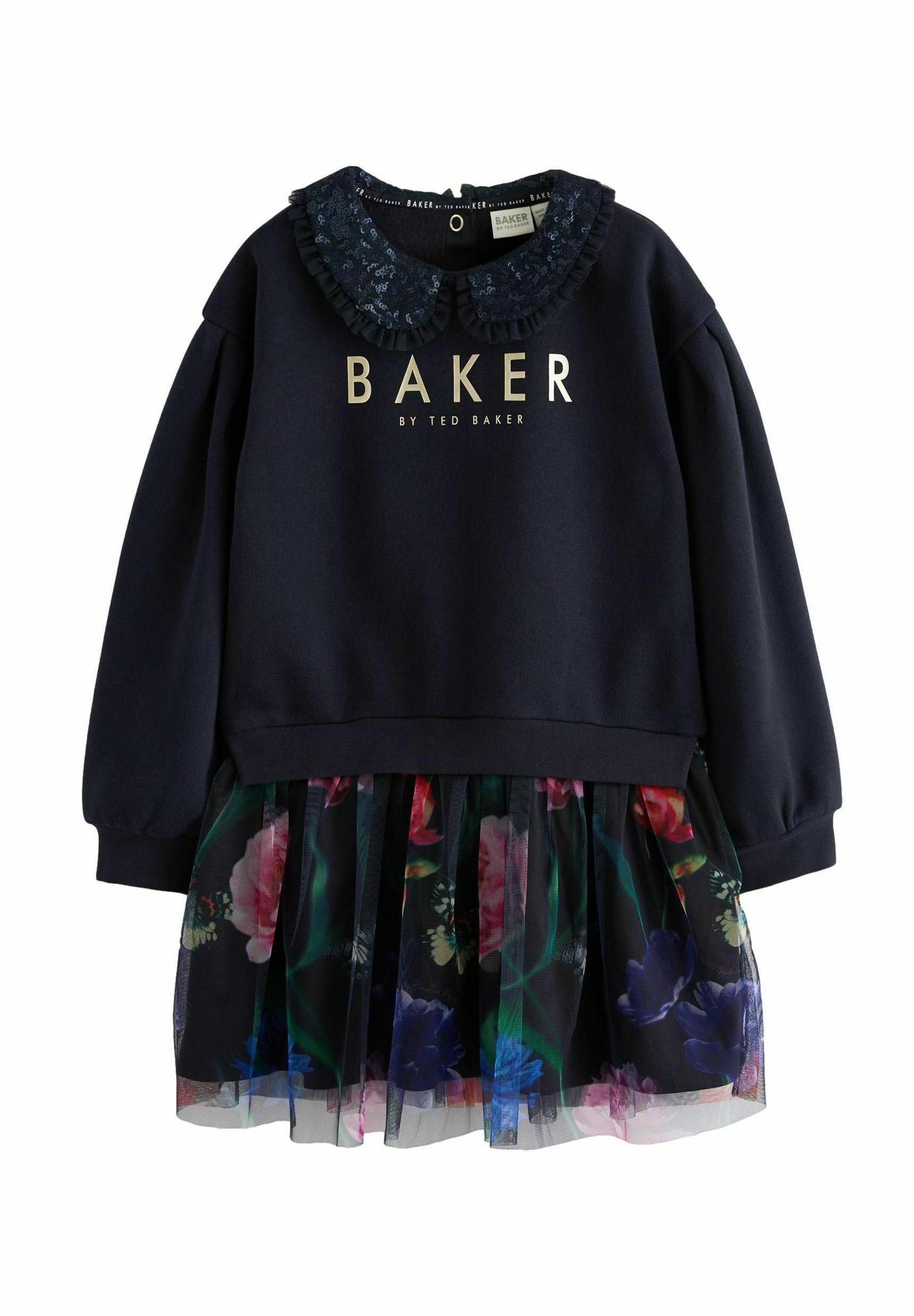 Ted Baker London HOMMES S Laine Pull Tricot Rayé Bleu Marine