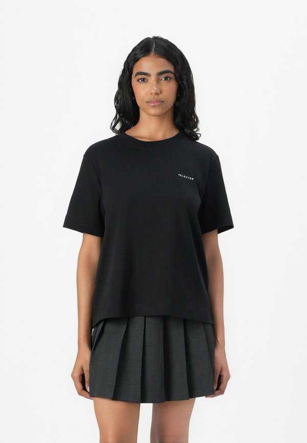 SLFCECILIE ESSENTIAL BOXY TEE 2 PACK  - Basic T-shirt2