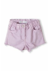 MINOTI - PAPERBAG  - Jeansshort - lilac Miniatuurafbeelding 1