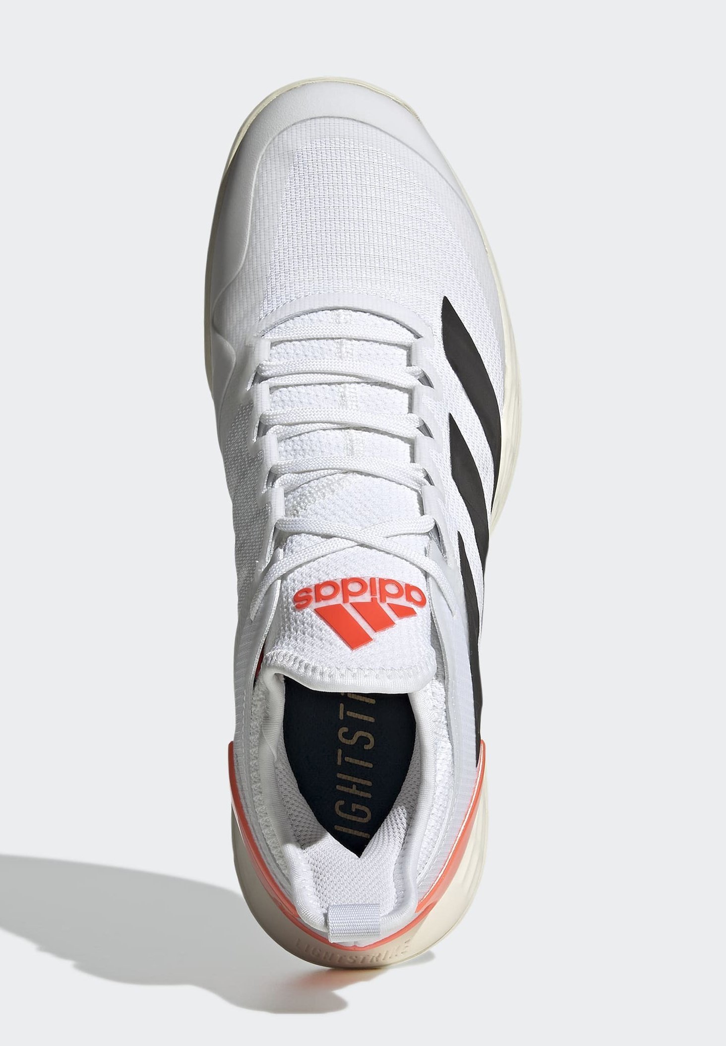 adidas Performance ADIZERO UBERSONIC 4 M - Clay court tennis shoes - white  - Zalando.ie