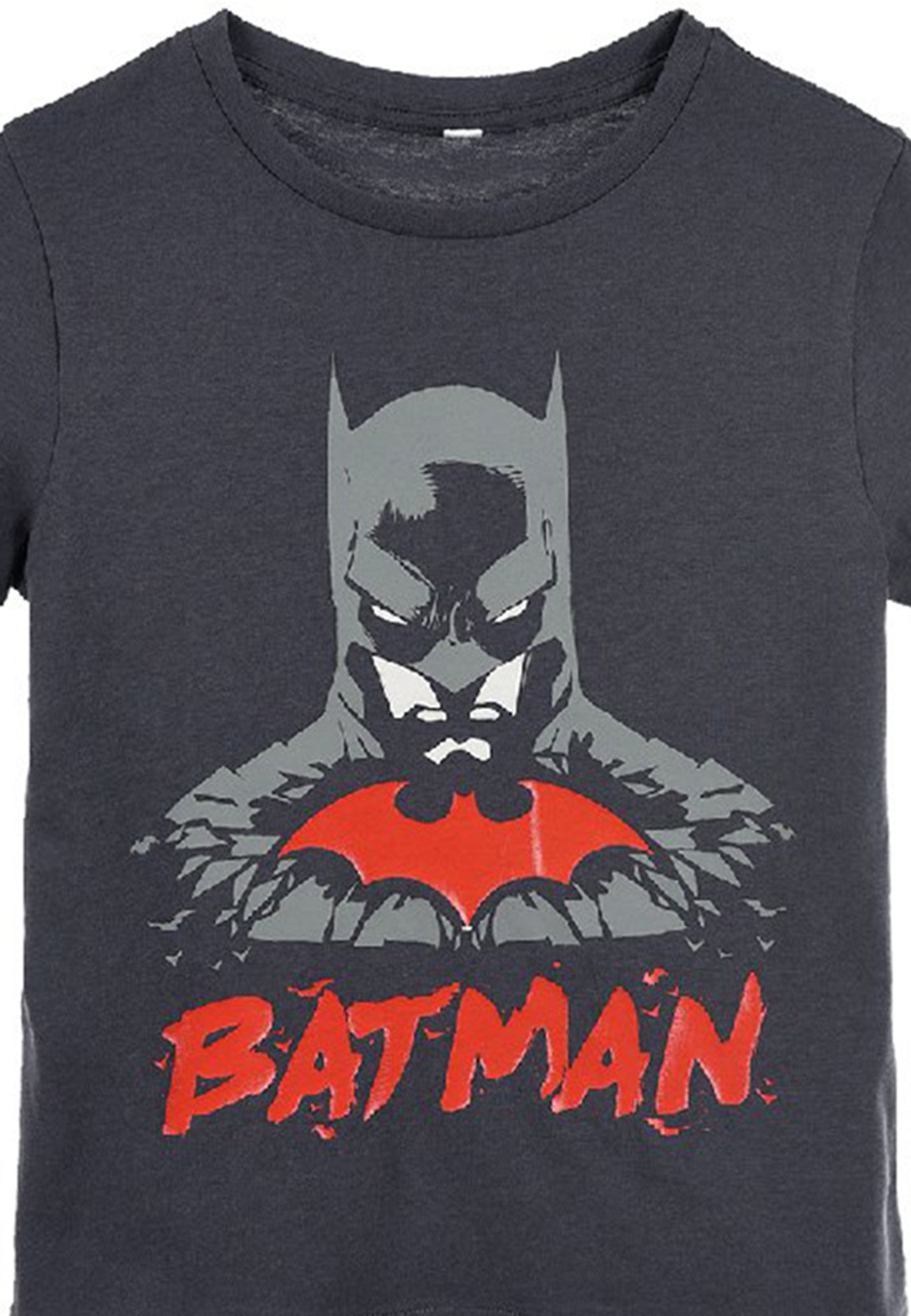 DC Comics T-Shirt Bambino - Joker Santa Christmas, Rosso, Taglia 8 Anni, Ufficiale