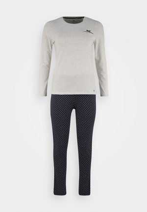 Pyjamas - blau/weiß