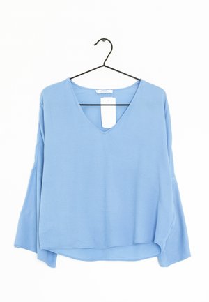 Mango, T-shirt à manches longues - blue