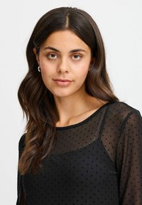 Fransa FRFXDETA TEE 1 - Longsleeve - black