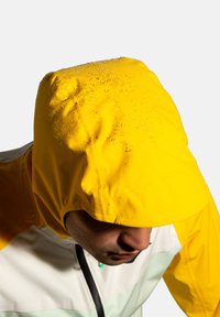 Brooks HIGH POINT - Veste imperméable - glacier green ecru lemon