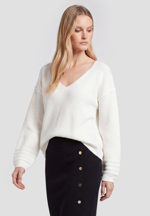 DreiMaster, DREIMASTER SWEATER - Striktrøje - offwhite