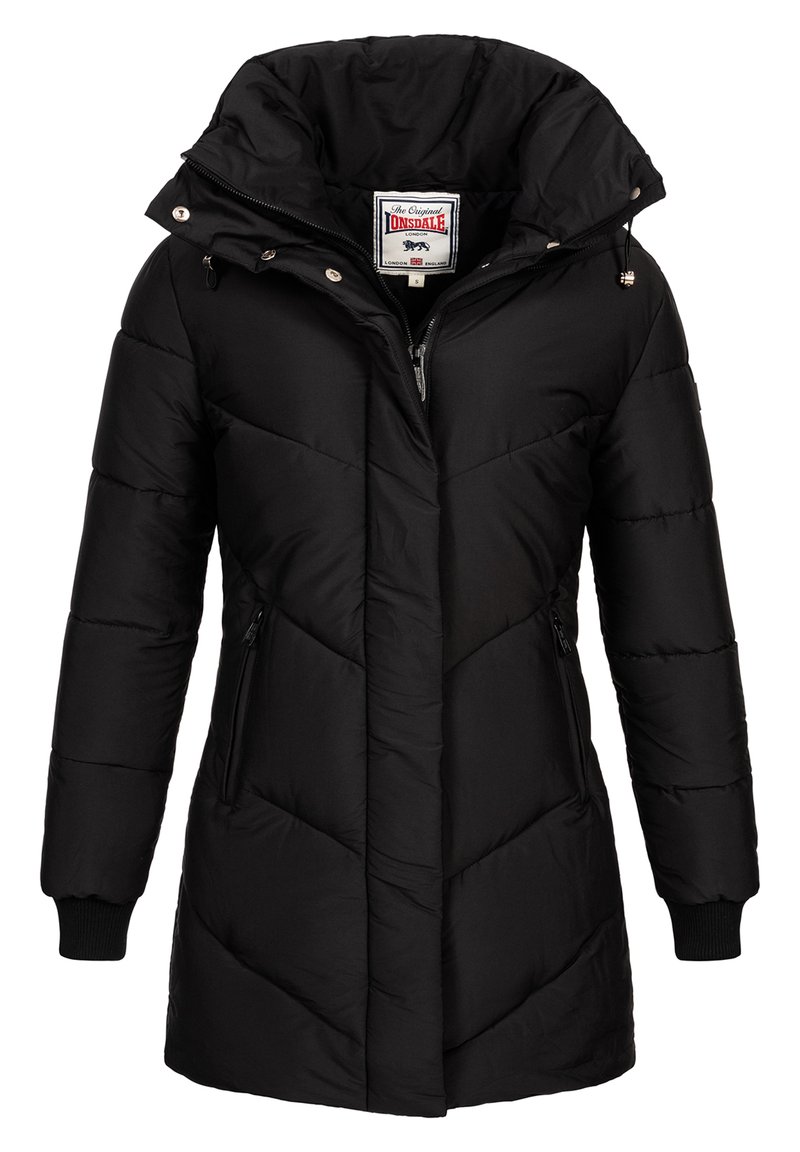 Lonsdale Wintermantel zwart Lonsdale Wintermantel zwart
