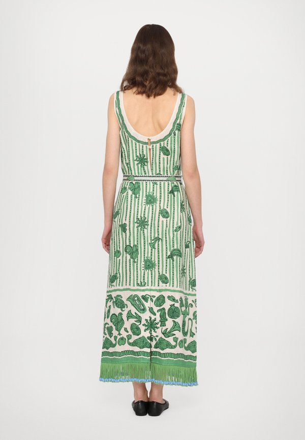 LULA SLEEVELESS MIDI DRESS - Maxi dress - stripe3