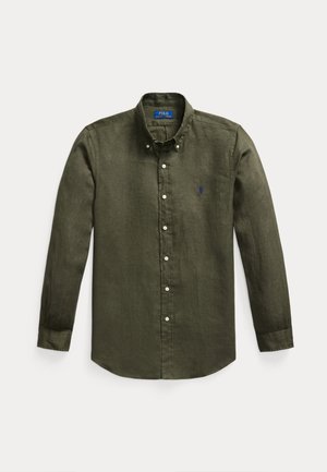 Polo Ralph Lauren, CUSTOM FIT LINEN SHIRT - Košile - armadillo