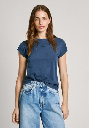 Pepe Jeans FELICE - Basic T-shirt - washed navy blue