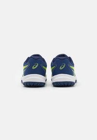 ASICS UPCOURT - Boty na házenou - blue expanse/safety yellow