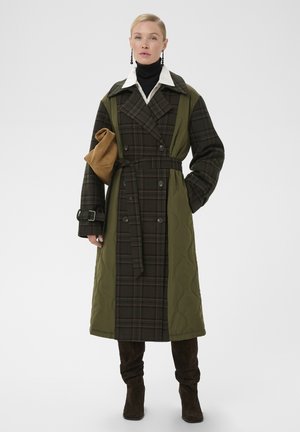 Culture, CUPARLA COAT - Trench - olive night