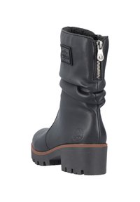 Rieker Botines con plataforma - black