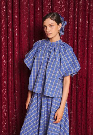 Sister Jane, LUMINA CHECK TOP - Блуза - blue