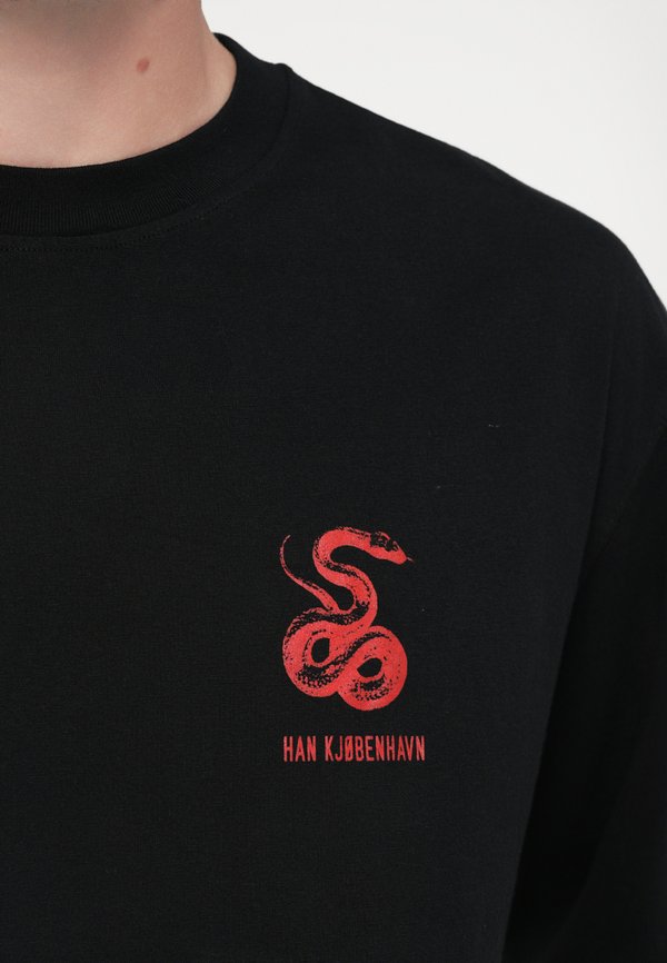 SNAKE LOGO TEE - Print T-shirt2