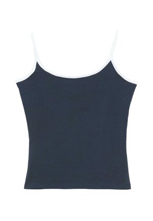 PULL&BEAR, FINE-STRAP - TOP - Top - dark blue
