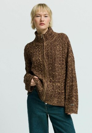 CASSIDYRS  - Neuletakki - brown melange