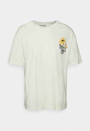 JORPLANTED TEE CREW NECK UNISEX - T-shirt con stampa - icicle