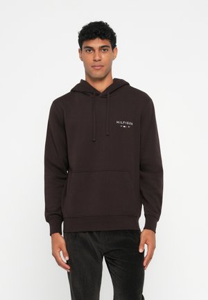 BRAND LOVE SMALL HOODIE - Φούτερ με κουκούλα - chocolate