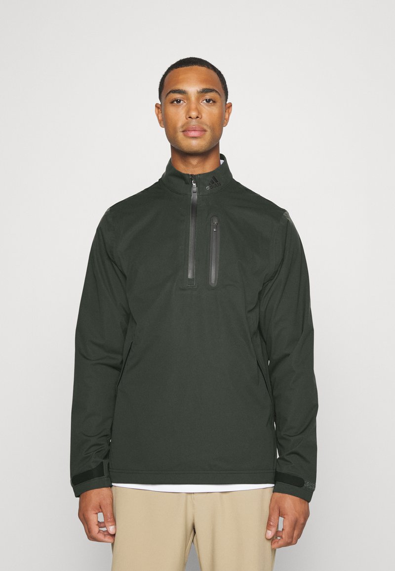 adidas Golf RAIN HALF ZIP JACKET Windbreaker legend earth/beige