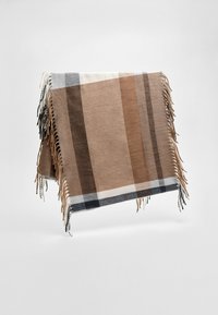 Stradivarius FRINGED  - Écharpe - black
