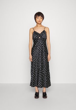 Forever New Petite LESLIE PETITE BUSTIER SLIP DRESS - Vestido de cocktail / Vestido de festa - black/white