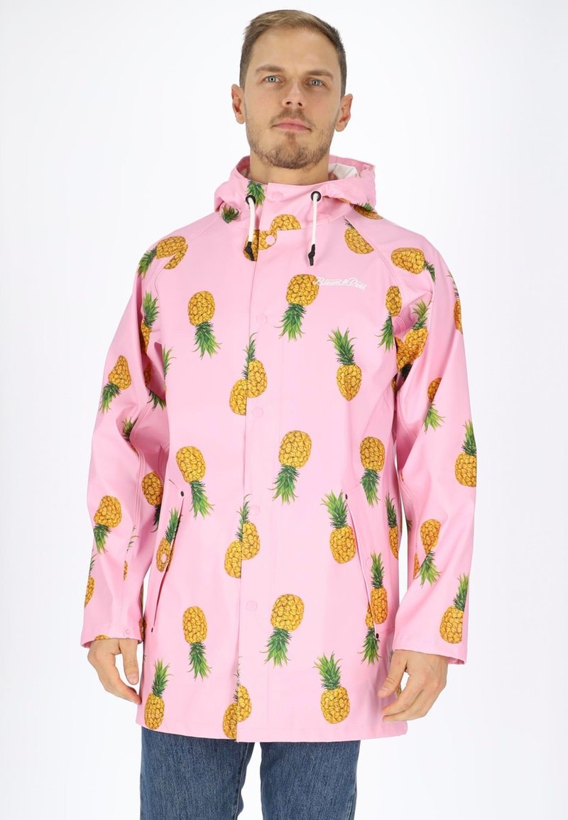 Blount & Pool MONSOON RAIN  - Regenjacke / wasserabweisende Jacke - pink pineapple
