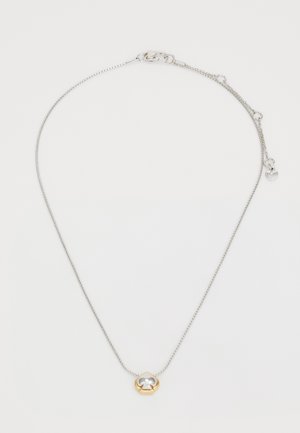 SCULPTED PENDANT - Náhrdelník - silver-coloured/gold-coloured