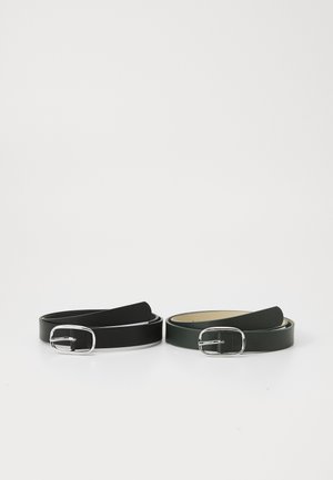 PCFILIONA JEANS BELT 2 PACK - Ceinture - black