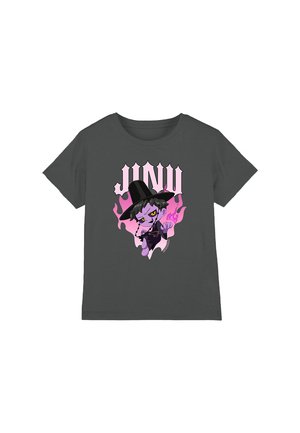 Print T-shirt - anthracite