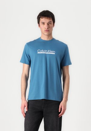 UNISEX - Print T-shirt - bluesteel