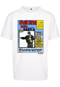 Mister Tee - EAZY E RAP MAGAZINE - Apdrukāts T-krekls - white Miniatūras attēls 1