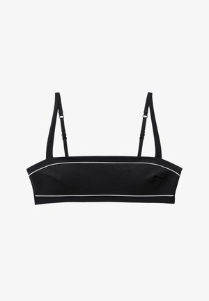 & OTHER STORIES, & OTHER STORIES BANDEAU BIKINI TOP - Haut de bikini - black