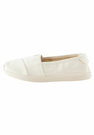 Canvas Slip On Shoes - Slip-ins - neutral