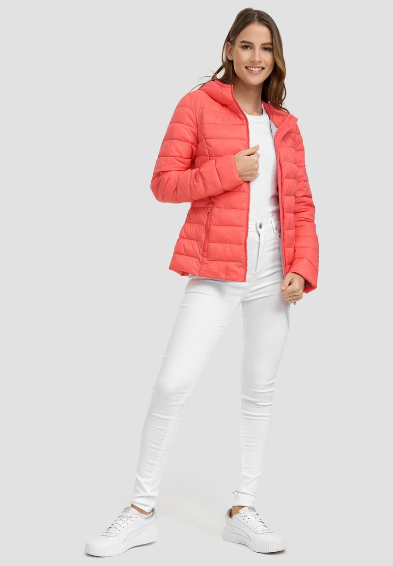 Damen Leichte Jacken | Happy Duck CUDDLY Übergangsjacke cotton candy/koralle - ID10445 Damen Leichte Jacken | Happy Duck CUDDLY Übergangsjacke cotton candy/koralle - ID10445