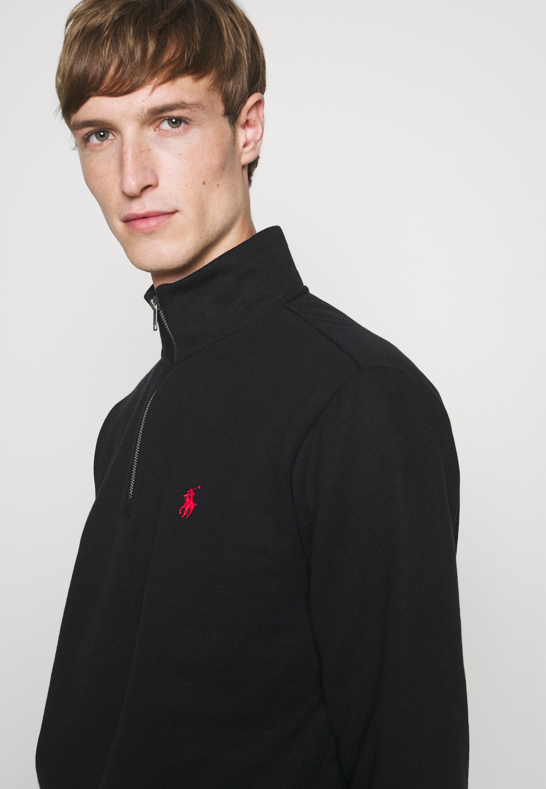 Polo Ralph Lauren THE RL FLEECE SWEATSHIRT - Sweatshirt - polo  black/schwarz - Zalando.de