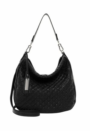 COACH POLISHED SHOULDER - Sac à main - black/noir