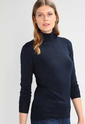 ASTRID ROLL NECK - Stickad tröja - midnight marine