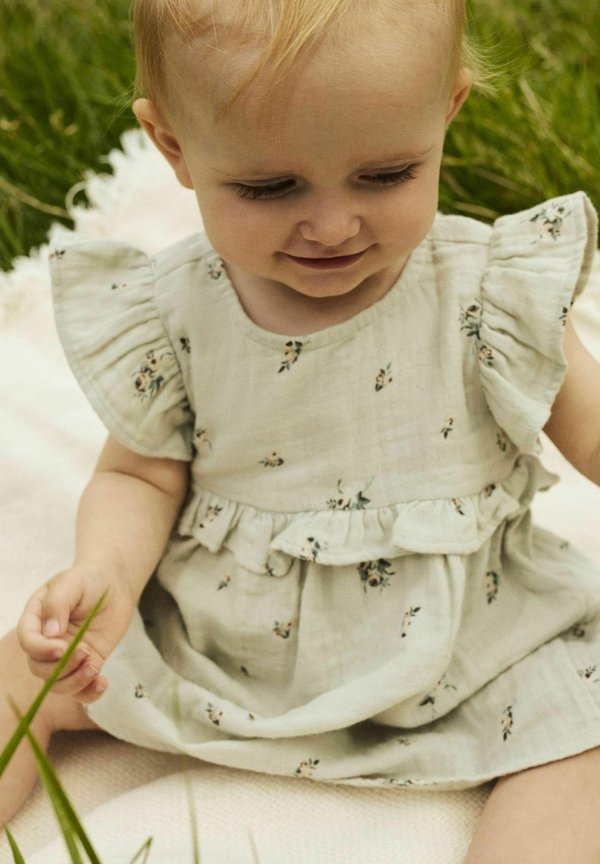 Freizeitkleid - aqua gray