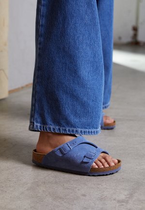 Birkenstock ZÜRICH NARROW UNISEX - Riemensandalette - blue