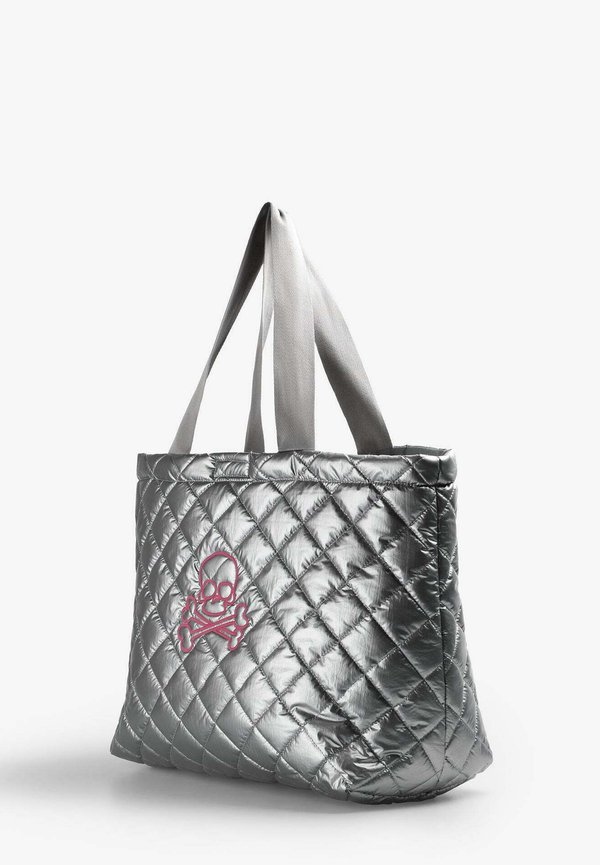 QUILTED  – Handtasche – silver